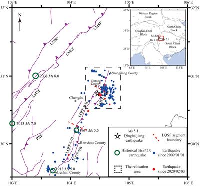 Focal Mechanism and Seismogenic Structure of the MS 5.1 Qingbaijiang Earthquake on February 3, 2020, Southwestern China
